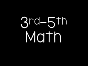 3rd-5th Math