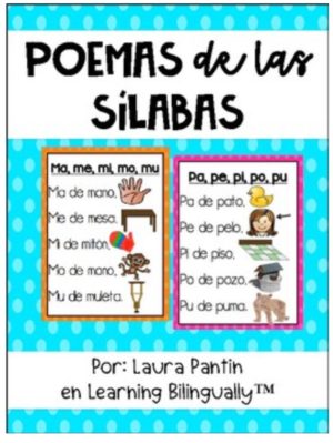 Spanish Syllable Poems (sílabas abiertas)