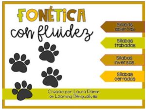 Syllable Fluency Booklets in Spanish