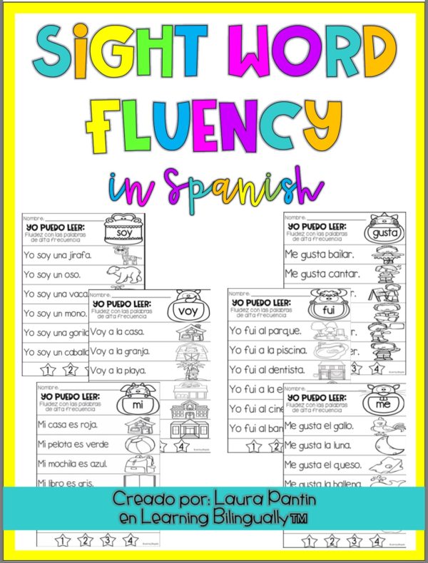 Sight Word Fluency in Spanish