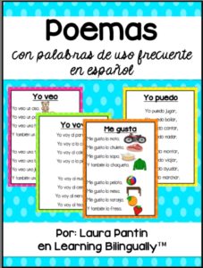 Sight Word Poems in Spanish