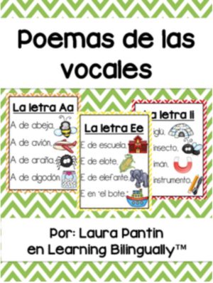 Vowel Poems in Spanish