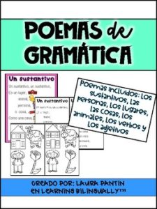 Grammar Poems in Spanish