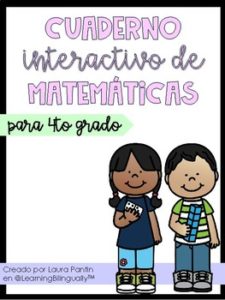 Cuaderno interactivo de matemáticas (4to grado)