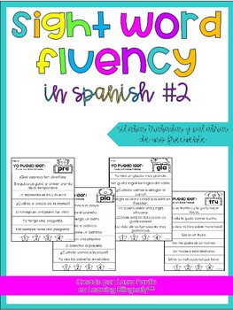 I Can Read Fluency: Sílabas Trabadas