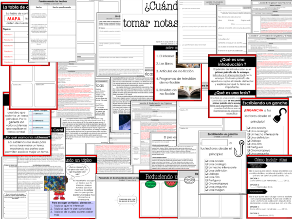 Unidad 2: Escritura Informativa (4to grado) - Image 3