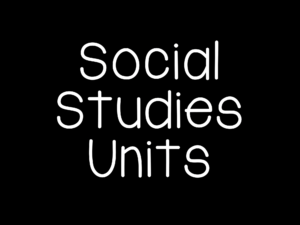 Social Studies Units