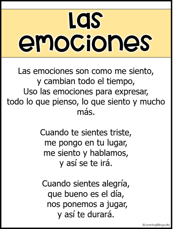 Emotions Pack in Spanish - Image 2