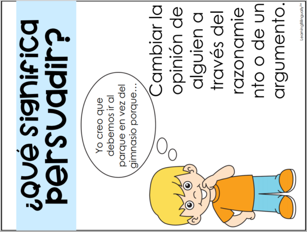 Opinion Writing in Spanish (K & 1st) - Image 3