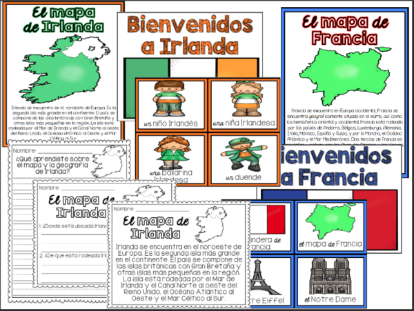 Around the World Unit in Spanish - Image 4