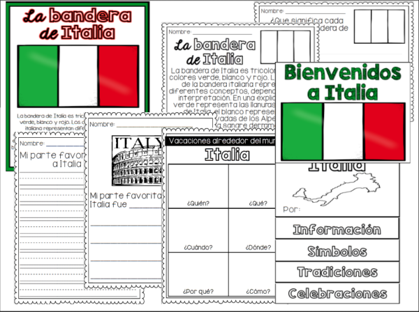 Around the World Unit in Spanish - Image 5