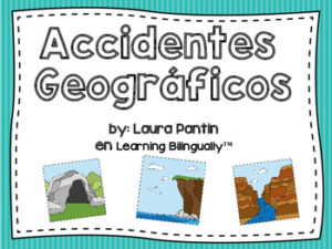 Landforms Unit in Spanish