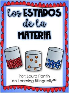 States of Matter in Spanish