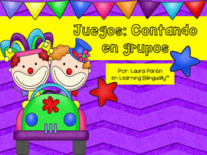 Math Counting Game- Clown Theme
