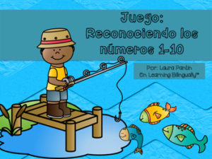 Number Sense Game- Fishing Theme