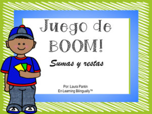 Math Game- BOOM