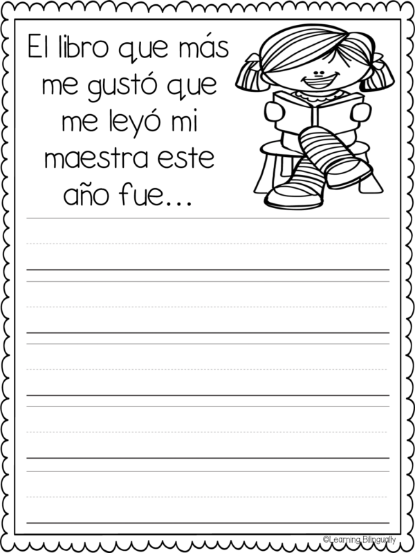 Memory Book in Spanish - Image 2