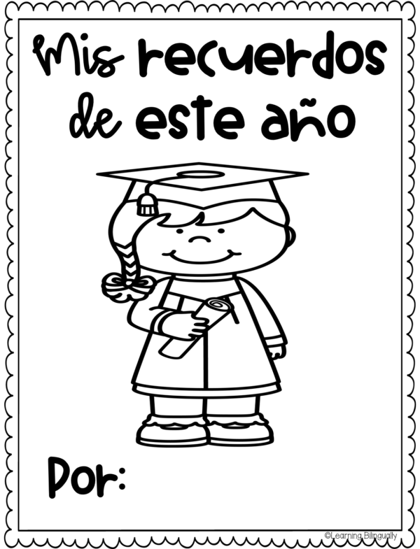 Memory Book in Spanish - Image 5