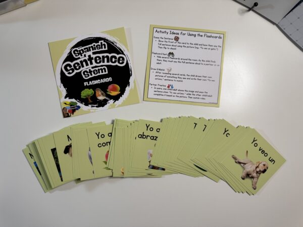 Spanish Sentence Stem Flashcards - Image 2