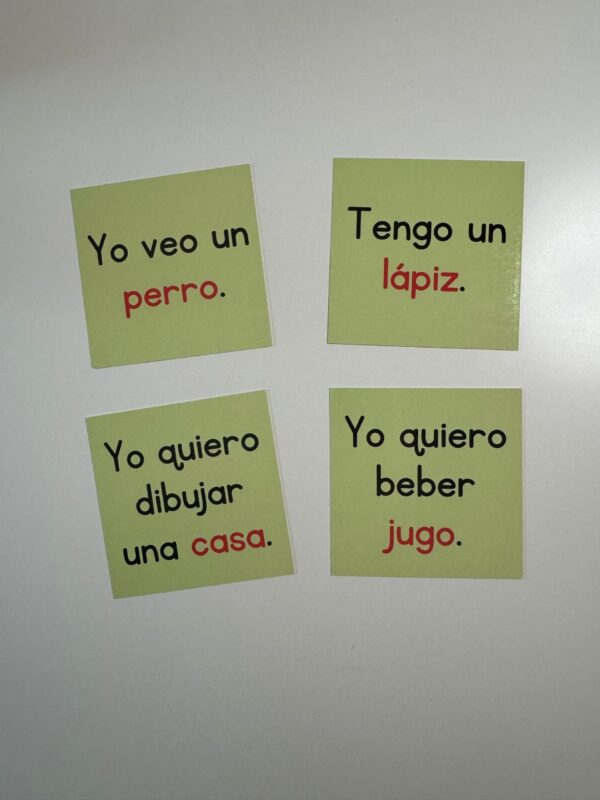 Spanish Sentence Stem Flashcards - Image 5